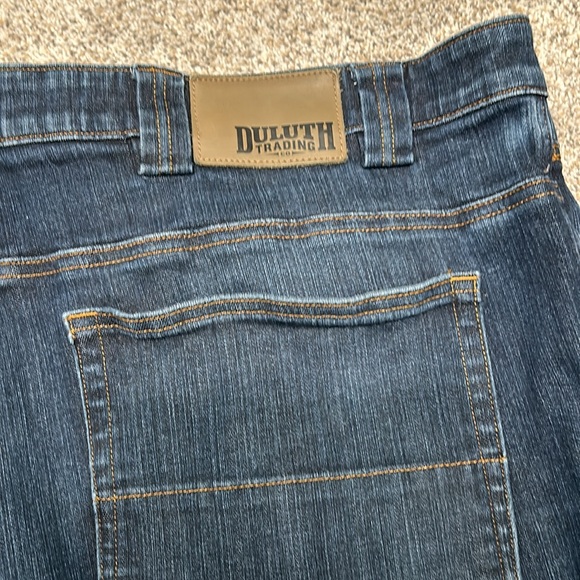 Duluth Trading Co lMen's Ballroom Double Flex Relaxed Fit Jeans 46x30 - Picture 2 of 7